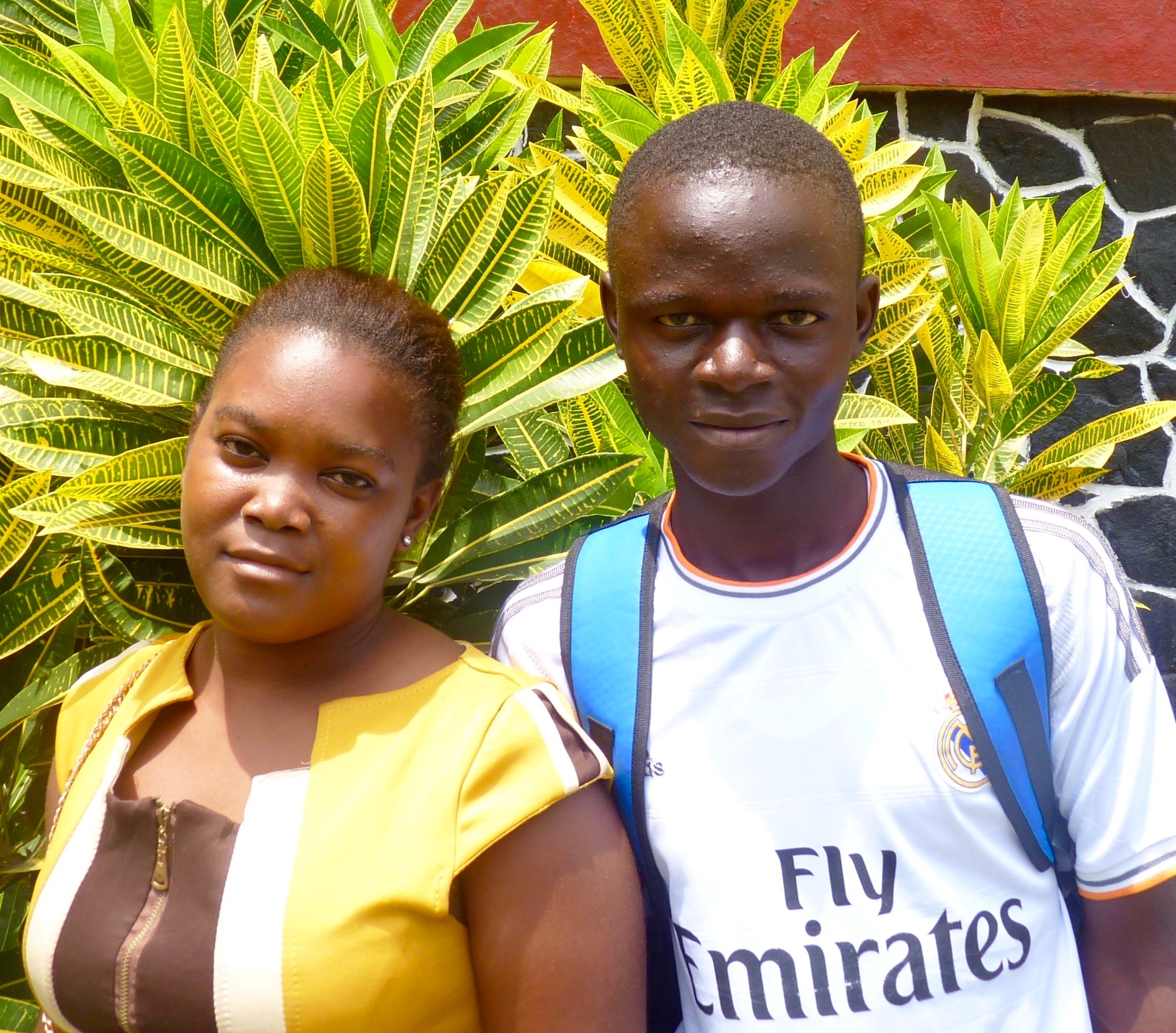 Ms. Naomi Nyumah and Mr. Solomon Marlee